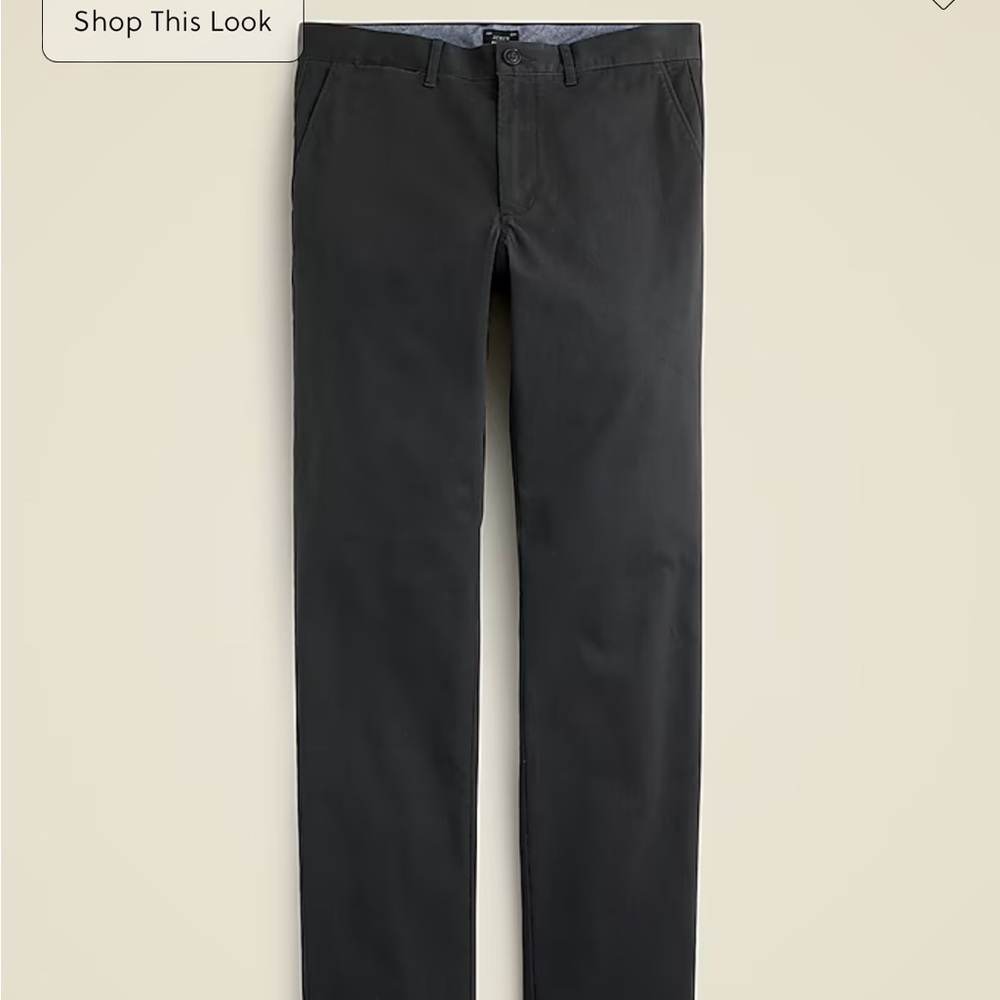 J. Crew 770 Straight Stretch Gray Chinos - Picture 3 of 10
